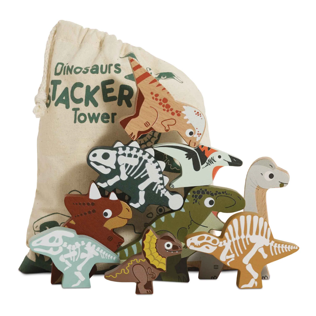 Jurassic Stacking Dino & Bag – Kidspace Museum Store