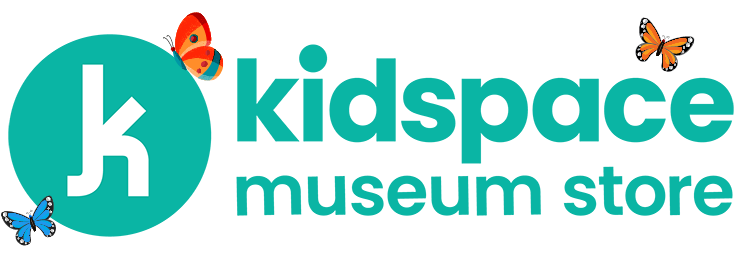 Kidspace logo with butterflies