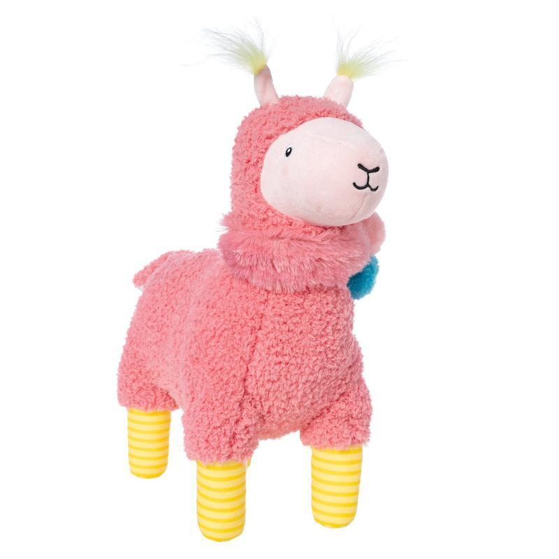 Manhattan Toy Amigos Pink Llama Plush with Pom Poms